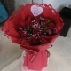 在花仙網已經訂了好多次了，每次都不會讓人失望，這是第一次送紅玫瑰，花很漂亮也非常的新鮮，女朋友很喜歡，讓我為她過了一次難忘的生日。