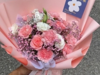 邵陽洞口縣花店送媽媽的一束康乃馨