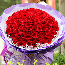 一生相守-99枝紅玫瑰，外圍相思梅